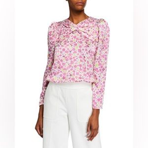 Kate spade ♠️ marker floral Devore top